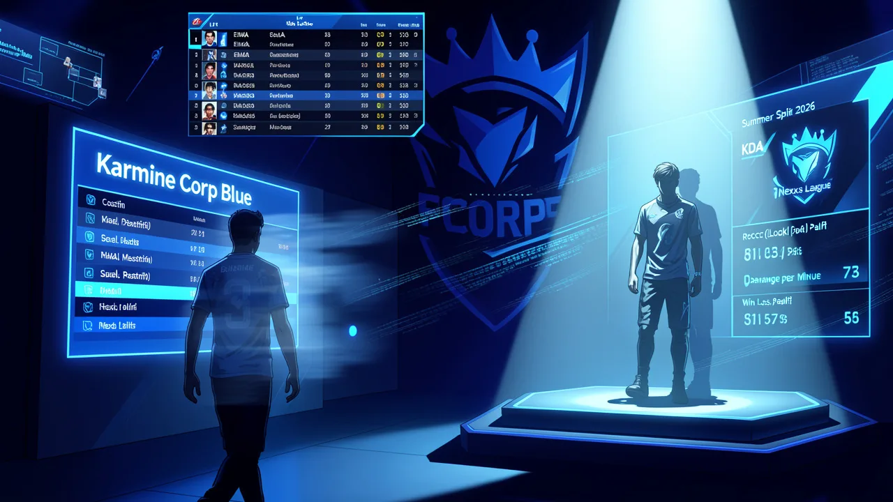 Karmine Corp Blue afasta Hazel da carry, promove Looki de forma permanente para LFL 2026